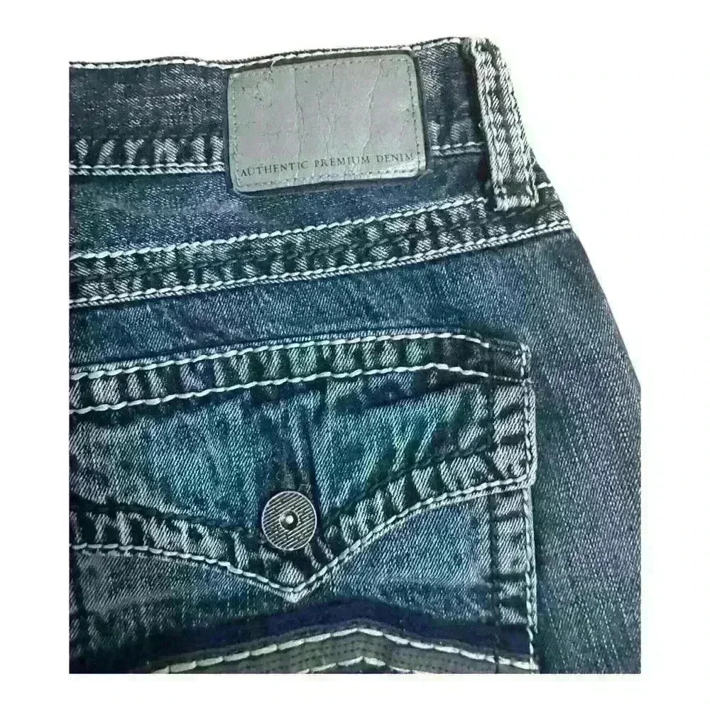 Faded Glory Blue Jeans, size 38x32 - Picture 5 of 6